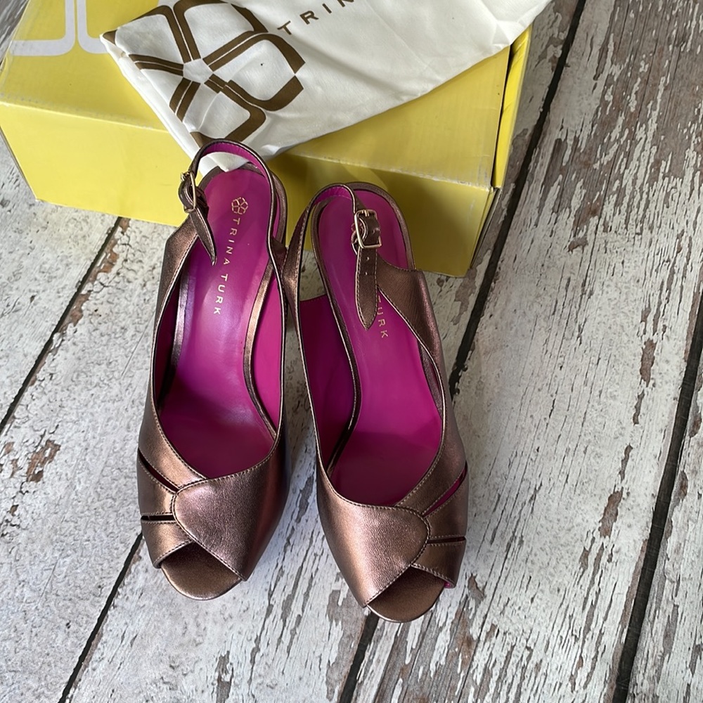 Trina Turk Joni Platform Heel - Sz 8.5